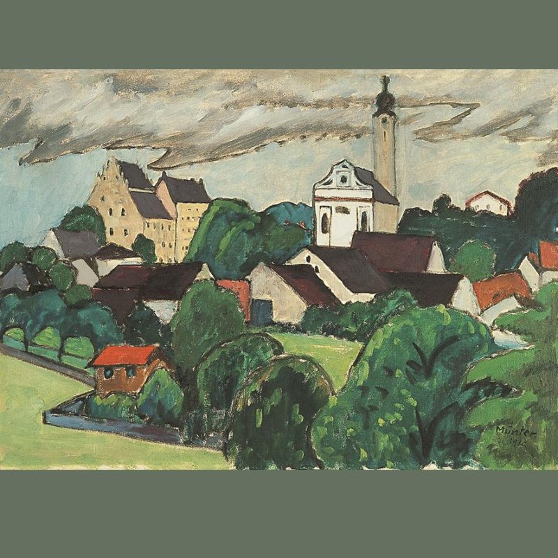 Gabriele Münter, Murnau, 1910