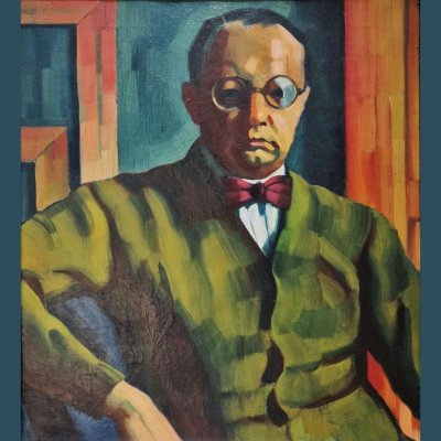 Adolf Erbslöh, Selbstbildnis, 1928