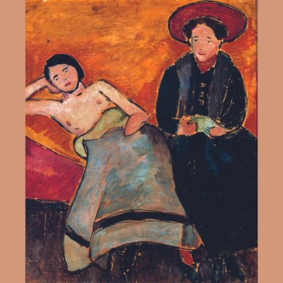 Alexander Kanoldt, Modelle, 1909