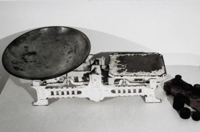 Waage, um 1947