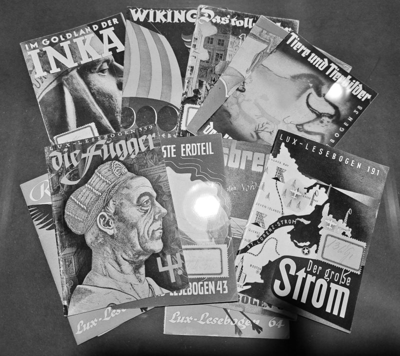 Lux-Lesebogen, erschienen zwischen 1946 und 1964 im Sebastian Lux-Verlag, Murnau